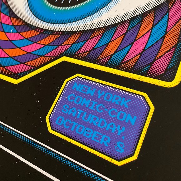 The Peripheral 22NYCC Screen Printed 18x24 Poster Amazon TV Prime William Gibson - Picture 5 of 11